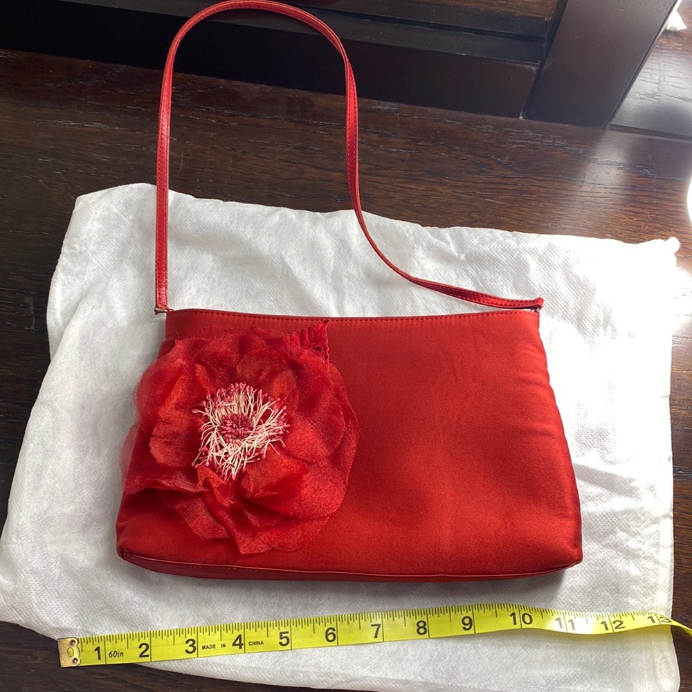 Dark red evening bag by Kurt Geiger. ALL OFFERS CONSIDERED